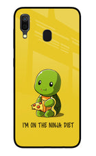 I'm on Ninja Diet Samsung A30 Glass Case