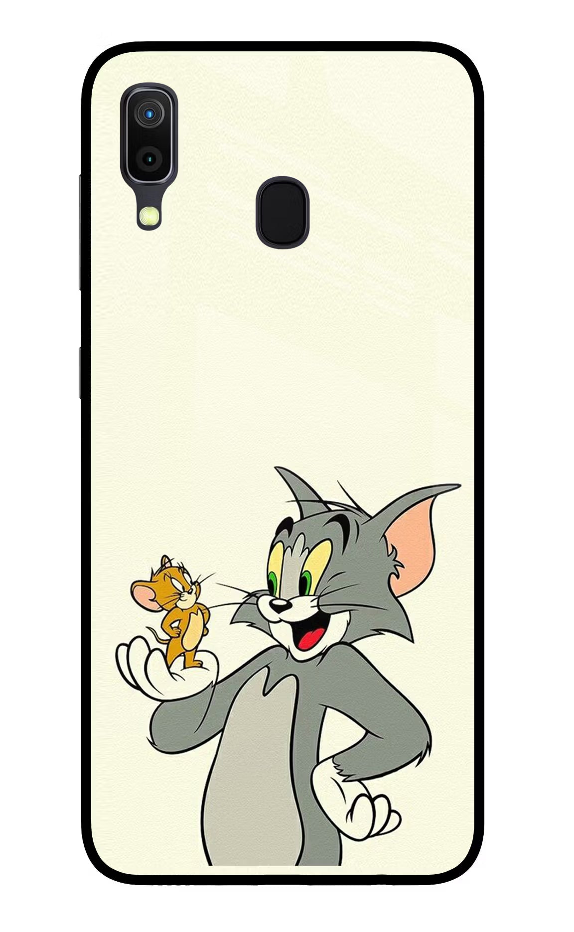 Tom & Jerry Samsung A30 Glass Case Back Cover by Casekaro