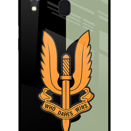 Balidan Logo Samsung A30 Glass Case