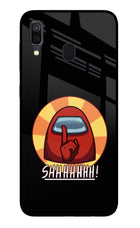 Among Us Shhh! Samsung A30 Glass Case
