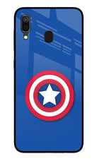 Shield Samsung A30 Glass Case