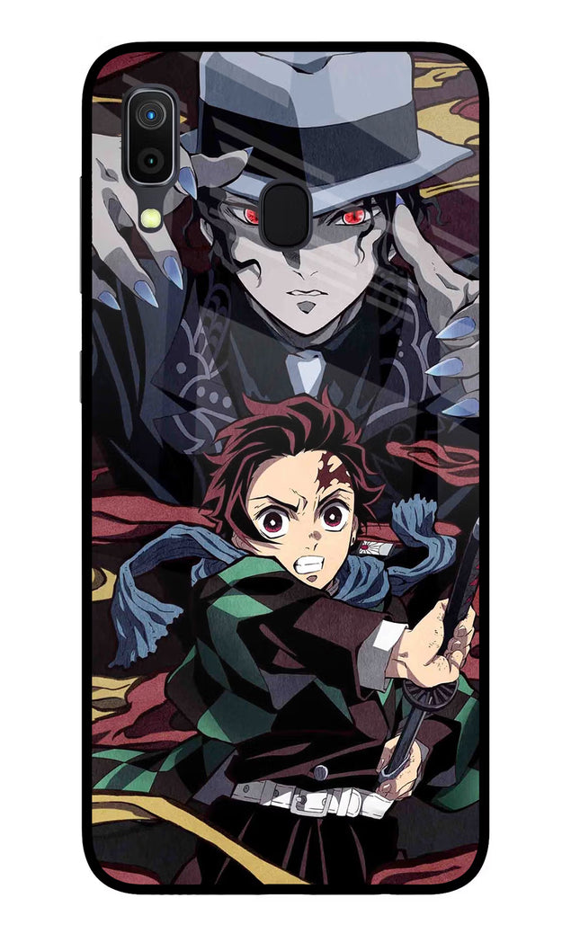 Demon Slayer Samsung A30 Glass Case Back Cover by Casekaro