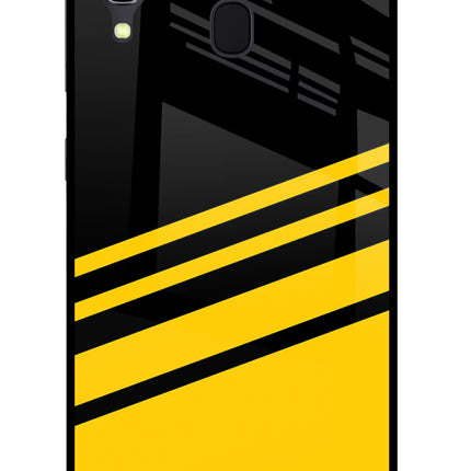 Yellow Shades Samsung A30 Glass Case