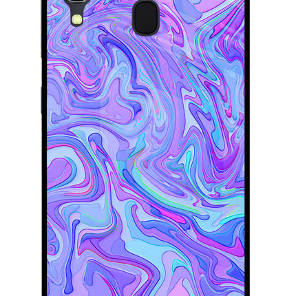 Glitter Samsung A30 Glass Case