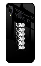 Again Again Gain Samsung A30 Glass Case