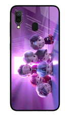 BTS Chibi Samsung A30 Glass Case