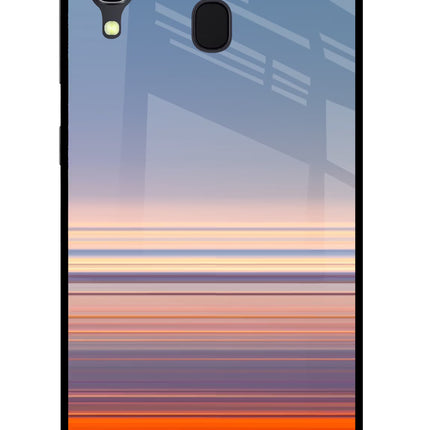 Morning Colors Samsung A30 Glass Case