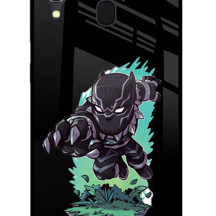 Black Panther Samsung A30 Glass Case