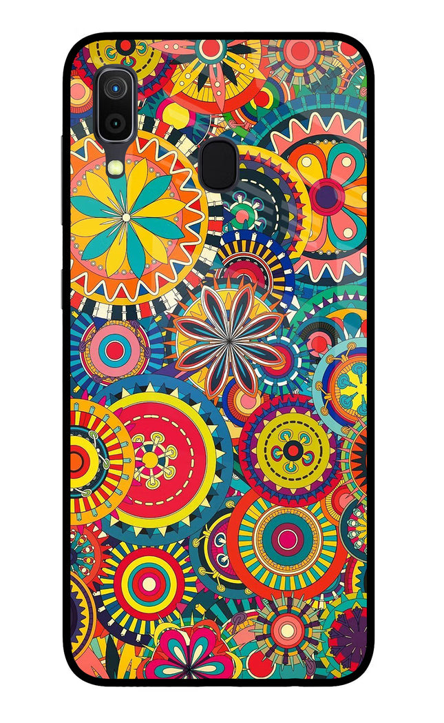 Gol Gol Art Samsung A30 Glass Case Back Cover by Casekaro