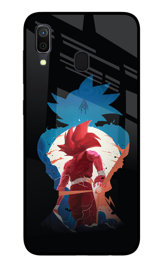 Goku Samsung A30 Glass Case