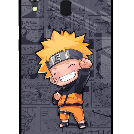 Chota Naruto Samsung A30 Glass Case