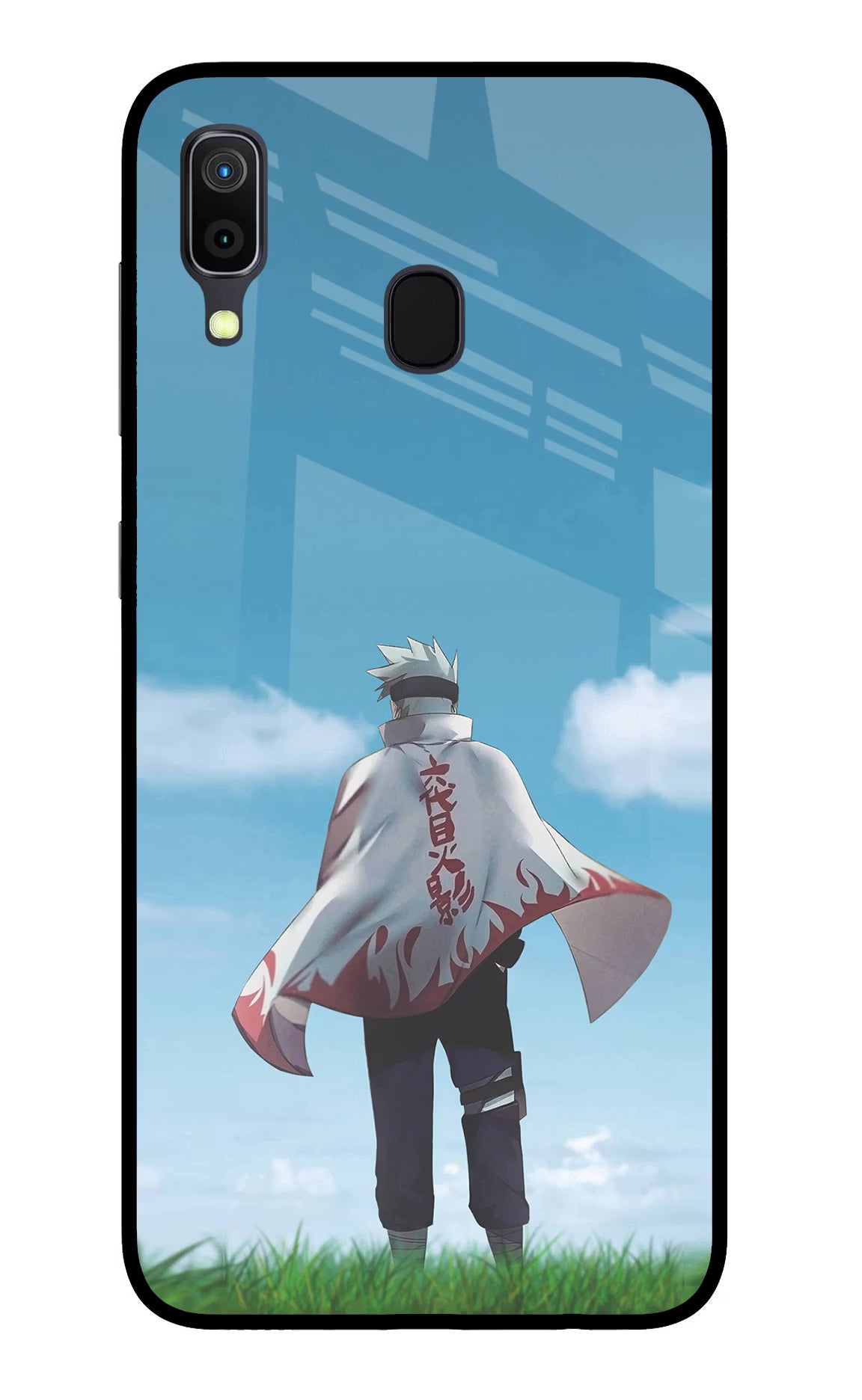 Kakashi Samsung A30 Glass Case Back Cover by Casekaro
