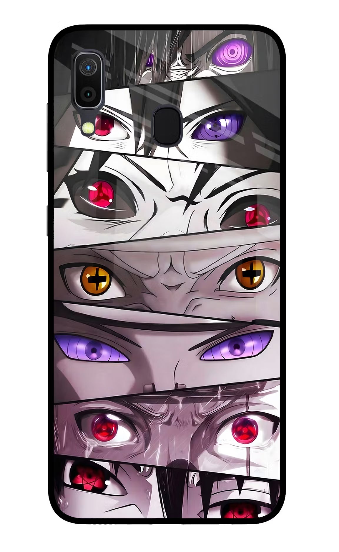 Naruto Anime Samsung A30 Glass Case