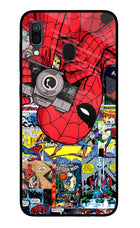 Spider Man Samsung A30 Glass Case