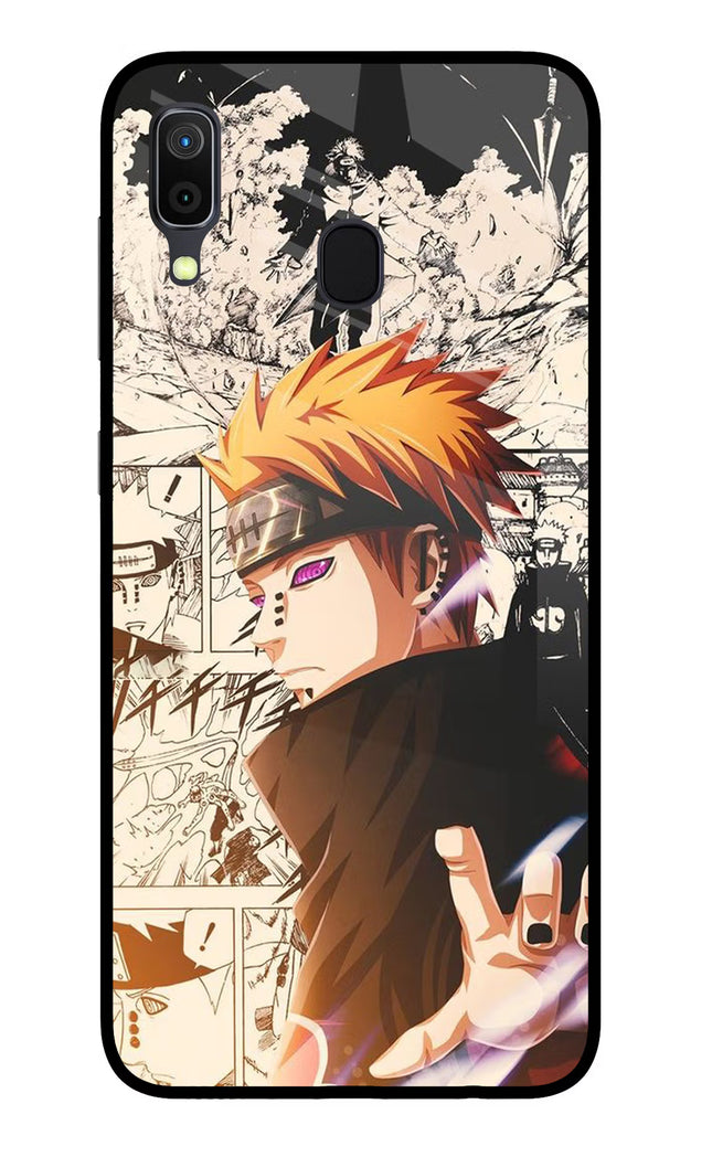 Pain Anime Samsung A30 Glass Case