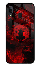 Itachi Uchiha Samsung A30 Glass Case