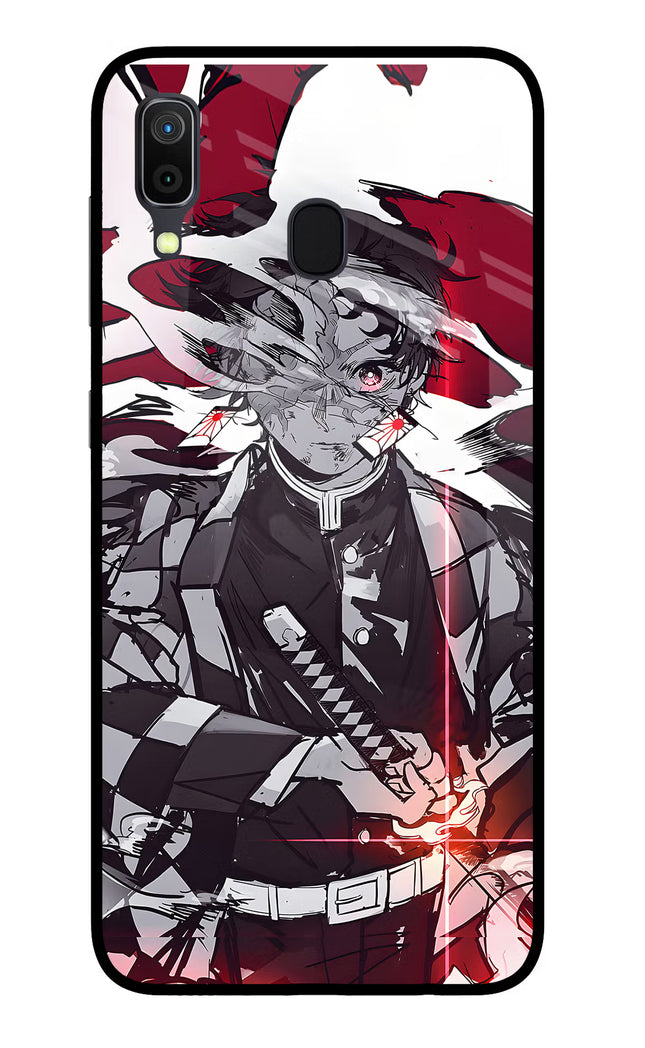 Demon Slayer Samsung A30 Glass Case