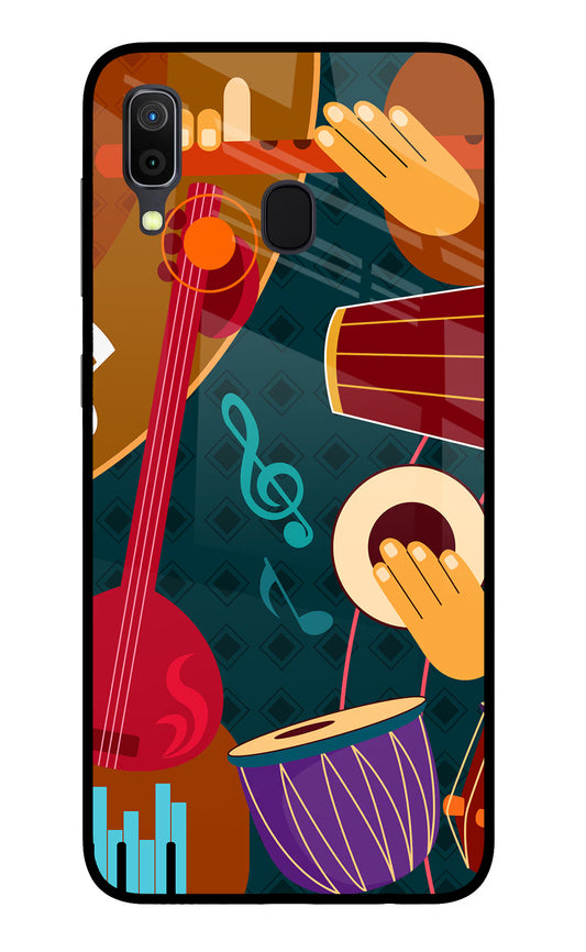 Music Instrument Samsung A30 Glass Case