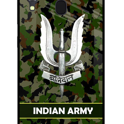 Balidan Indian Logo Samsung A30 Glass Case