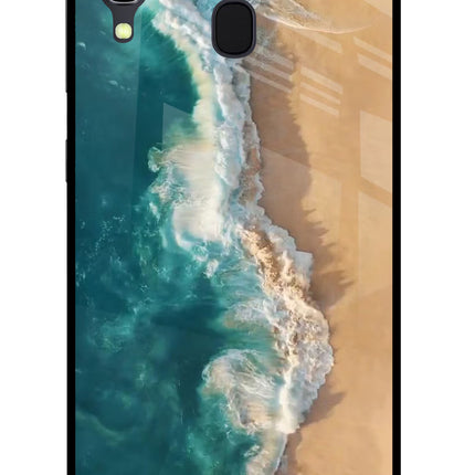 Ocean Beach Samsung A30 Glass Case