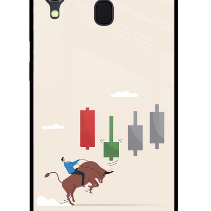 Bull Trading Momentum Samsung A30 Glass Case
