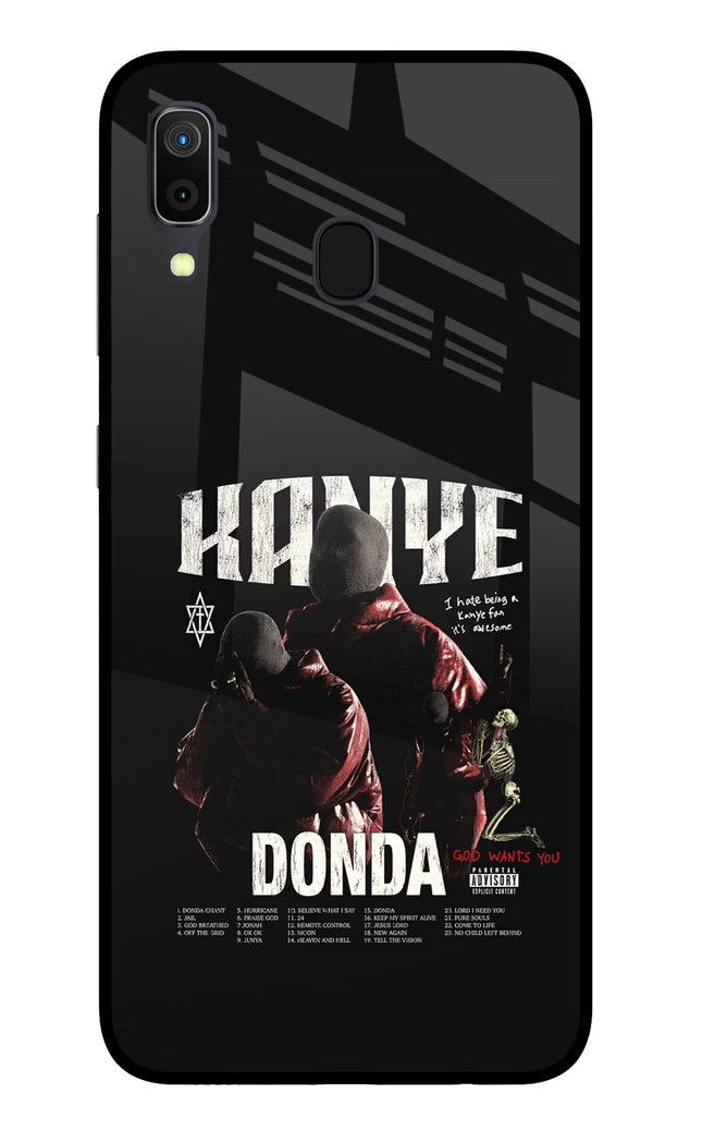 Donda Kanye West Samsung A30 Glass Case Back Cover by Casekaro