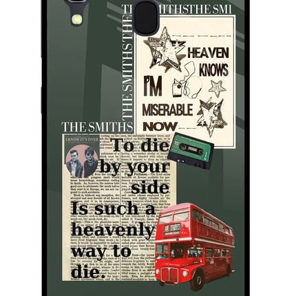The Smiths Samsung A30 Glass Case
