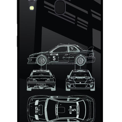 WRC'99 Samsung A30 Glass Case