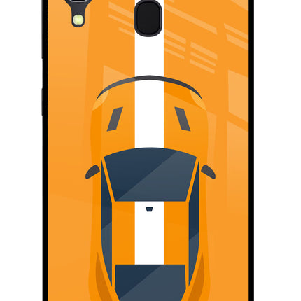 Highway Pursuit Samsung A30 Glass Case