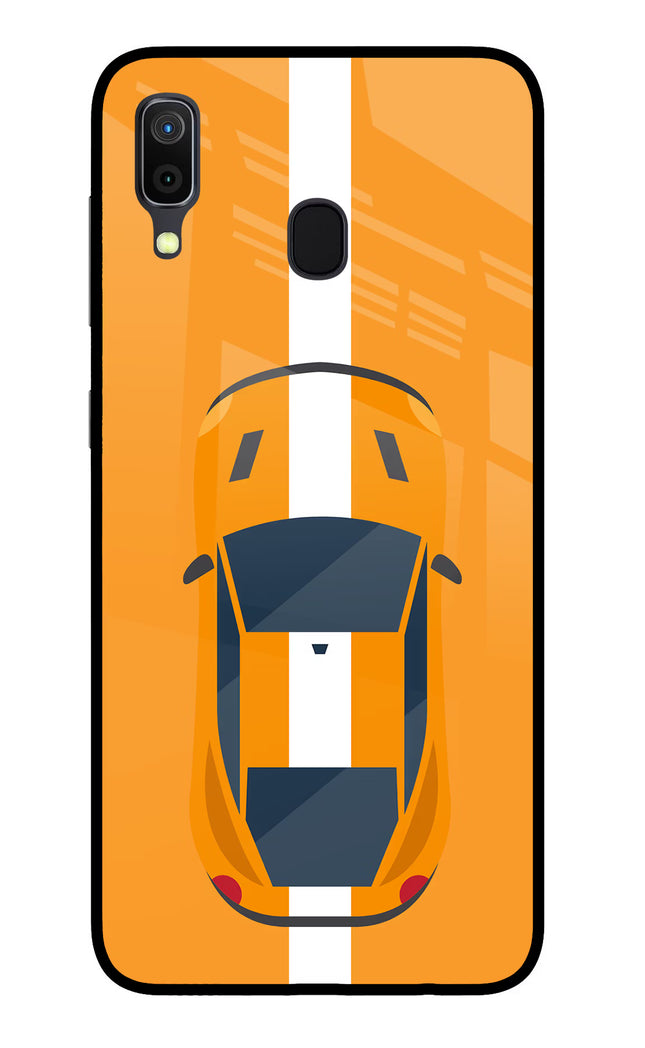 Highway Pursuit Samsung A30 Glass Case