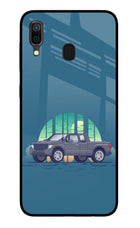 Retro Garage Vibe Samsung A30 Glass Case