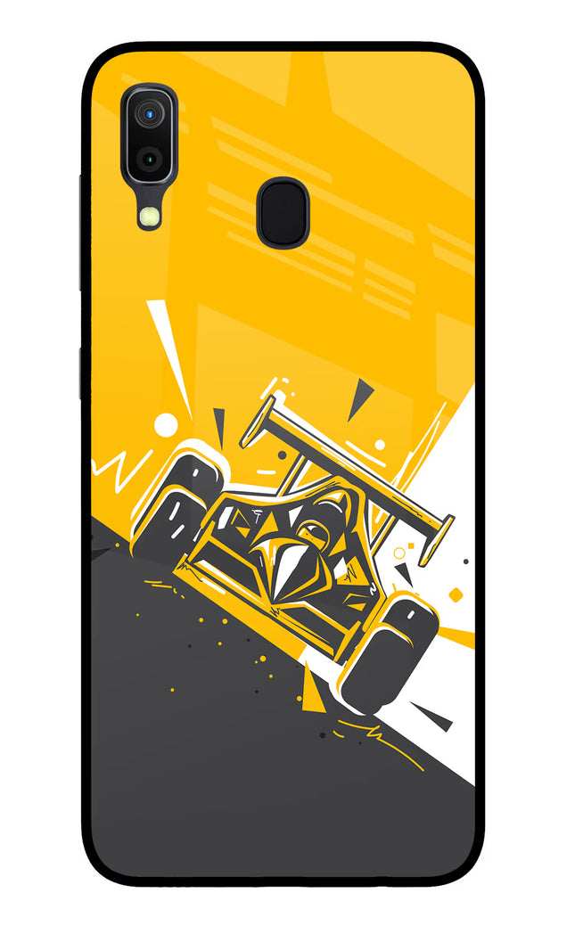 Track King Samsung A30 Glass Case