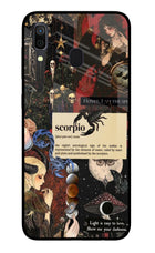 Scorpio Zodiac Samsung A30 Glass Case