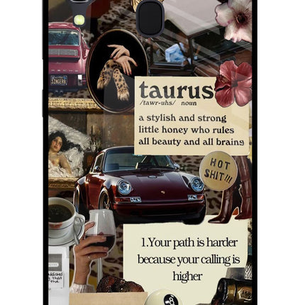 Taurus Zodiac Samsung A30 Glass Case