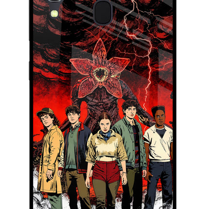 Ordinary Things Characters Samsung A30 Glass Case