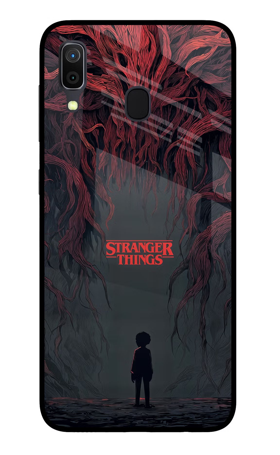 Ordinary Things Dark Side Samsung A30 Glass Case Back Cover by Casekaro