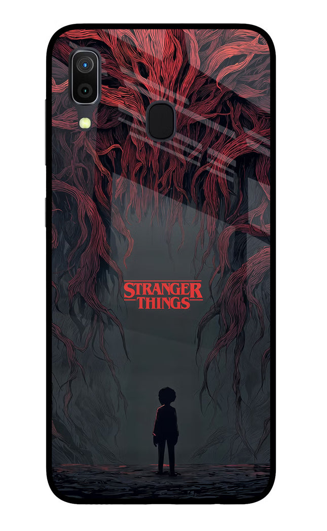 Ordinary Things Dark Side Samsung A30 Glass Case Back Cover by Casekaro
