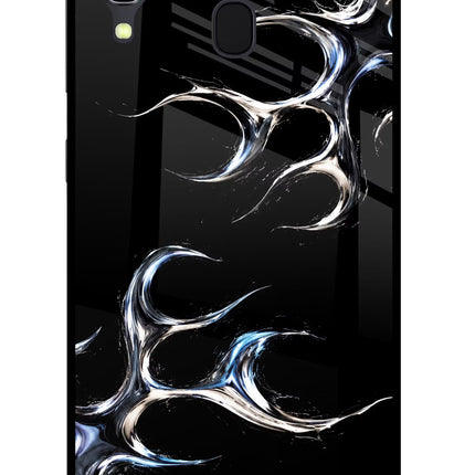 Chrome Tribal Samsung A30 Glass Case