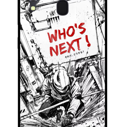 Who's Next Samsung A30 Glass Case