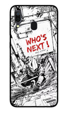 Who's Next Samsung A30 Glass Case