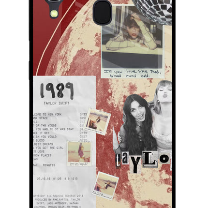 Taylor Swift Samsung A30 Glass Case
