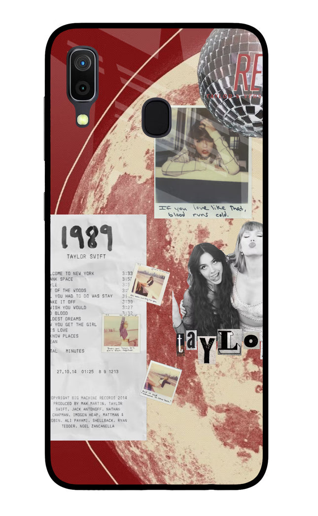 Taylor Swift Samsung A30 Glass Case