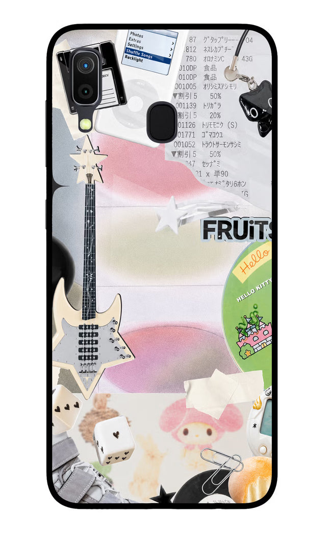 Softcore case Samsung A30 Glass Case