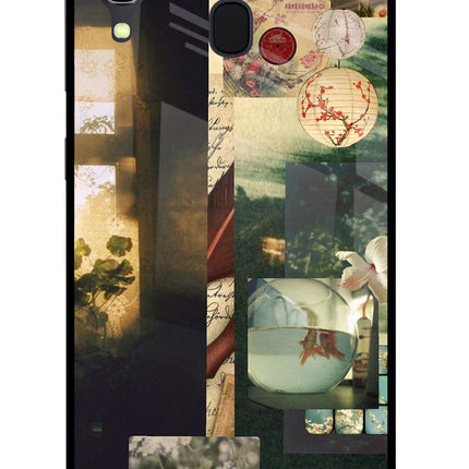 Summer Samsung A30 Glass Case
