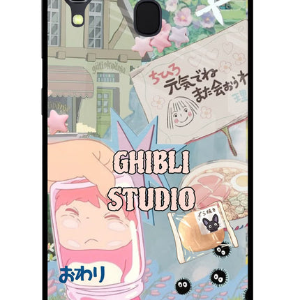 Studio Ghibli Samsung A30 Glass Case