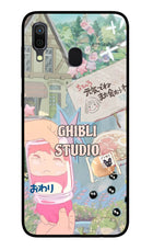 Studio Ghibli Samsung A30 Glass Case