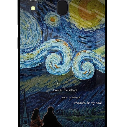 Softcore Samsung A30 Glass Case