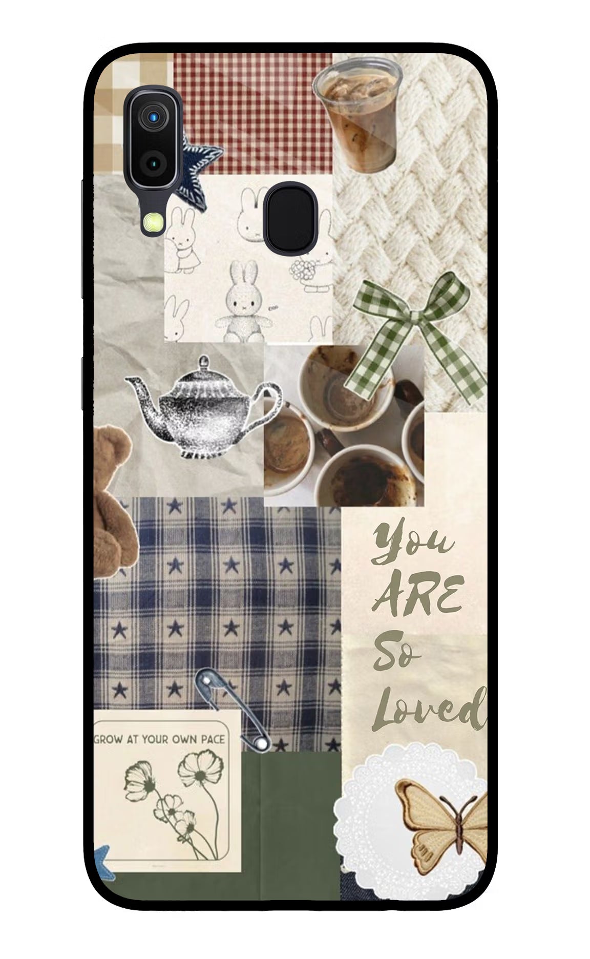 Cookie Samsung A30 Glass Case
