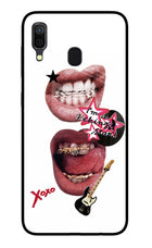 Rockstar Samsung A30 Glass Case