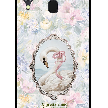 Pretty Mind Pretty Soul Samsung A30 Glass Case
